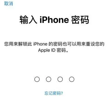 罗定苹果15维修网点分享iPhone 15六位密码怎么改四位 