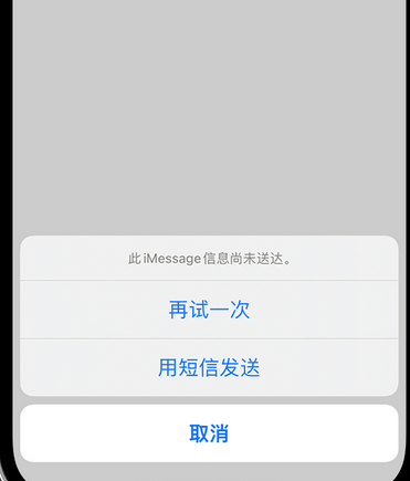 罗定apple维修iPhone上无法正常发送iMessage信息