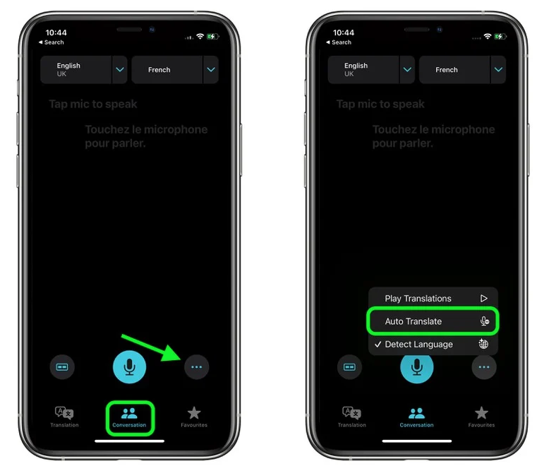 罗定苹果手机维修分享iOS 15 “翻译” App 新改进 