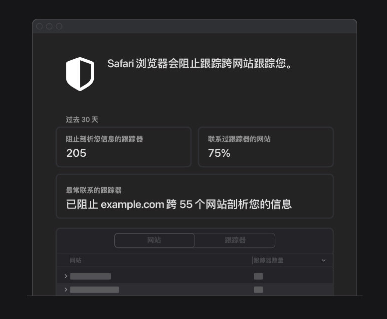 罗定苹果手机维修分享如何在 Safari 浏览器中查看和打开隐私报告 