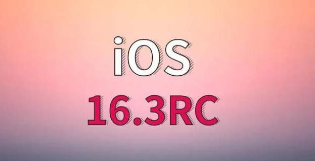 罗定苹果手机维修分享iOS 16.3 RC版升级_iOS 16.3 RC版一键刷机教程 